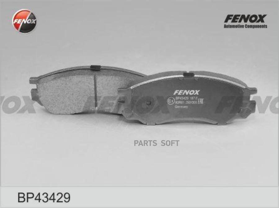 

Колодки Тормозные Дисковые Mitsubishi L200, L300, Space Gear 94- FENOX арт. BP43429