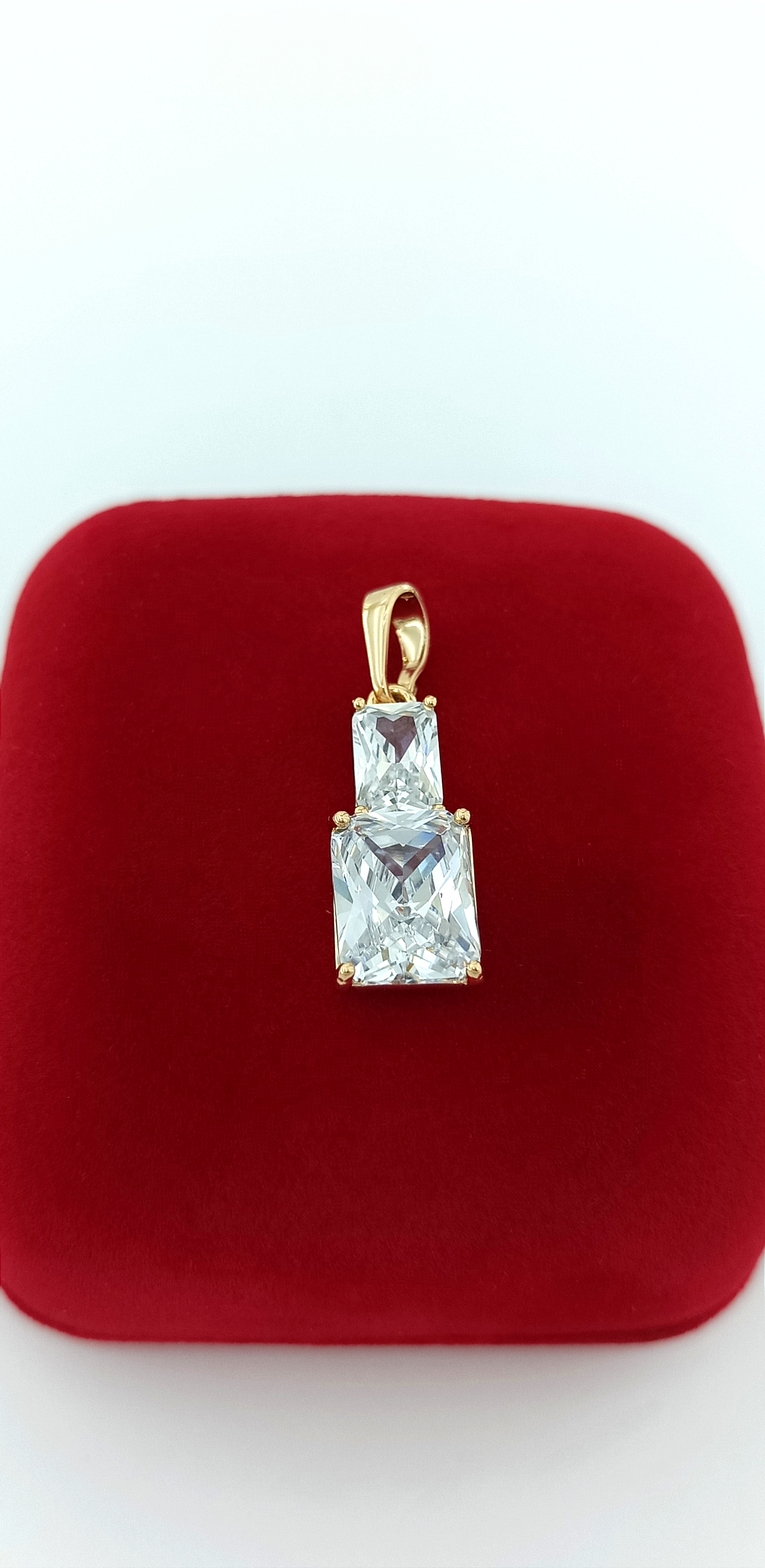 

Подвеска из бижутерного сплава Xuping Jewelry 30, фианит, 30