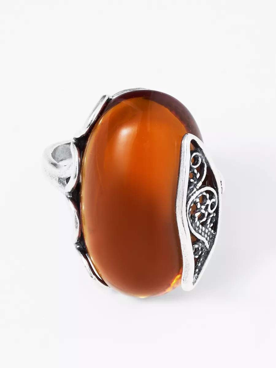 

Кольцо из латуни р. SHINE & BEAUTY 80661-,1, сердолик, 80661-19,1