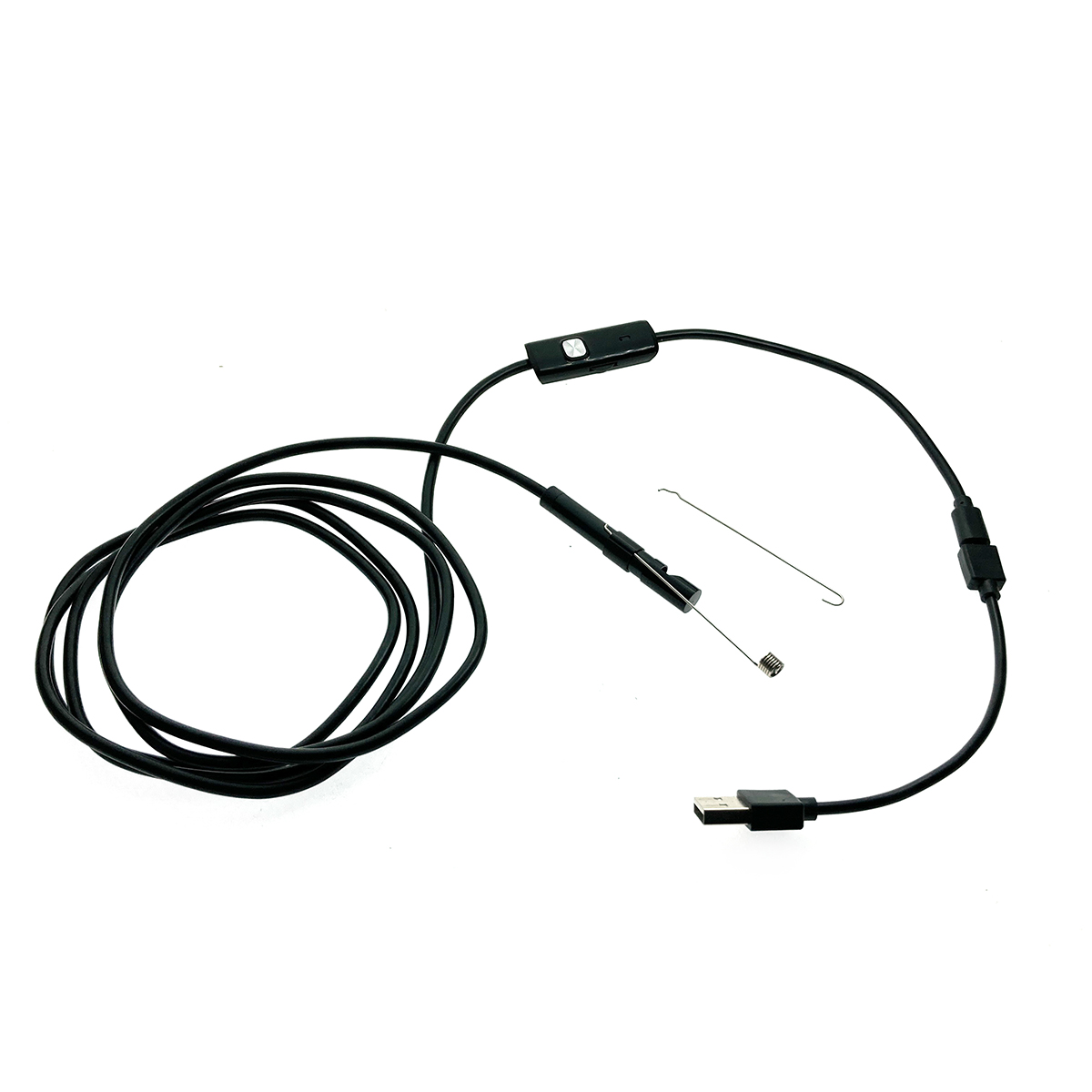 Водонепроницаемый USB эндоскоп Espada ENDSC2W with backlight (7mm), 2метра, oem фонарик налобный для дайвинга водонепроницаемый 1 диод кислотно жёлтый