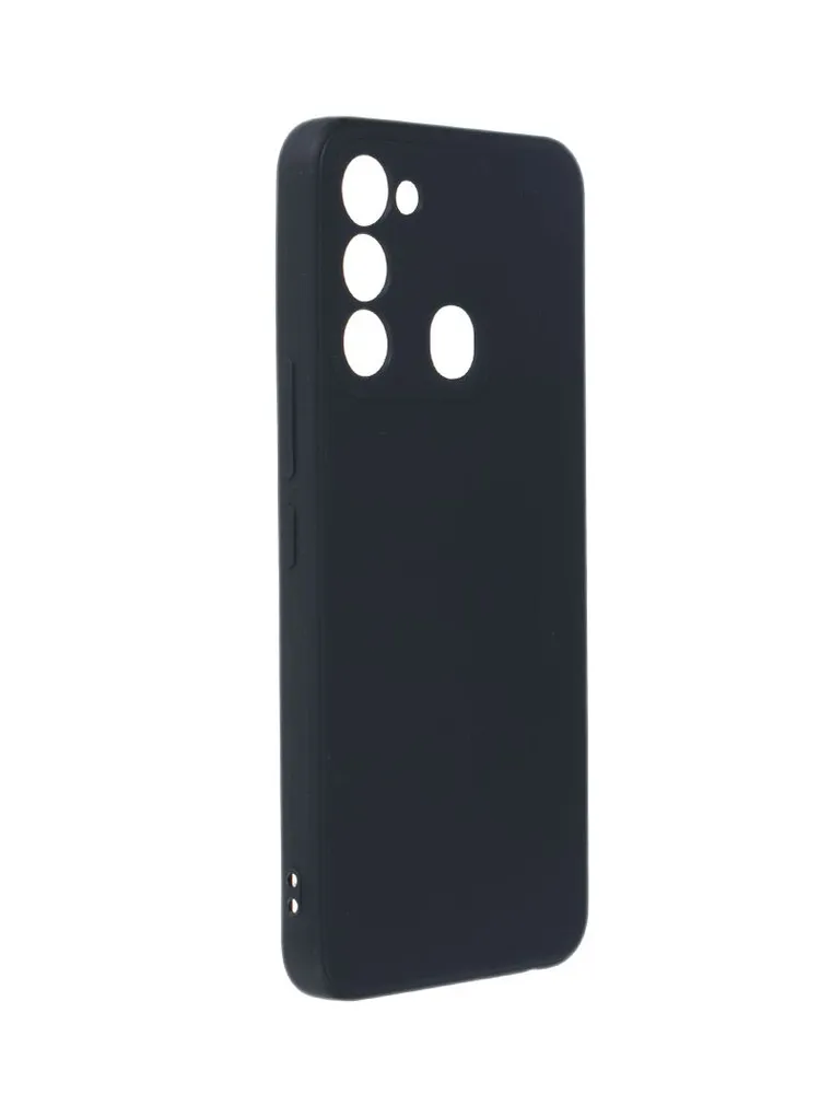 

Чехол Pero для Tecno Spark Go Soft Touch Black CC1C-0221-BK, Черный