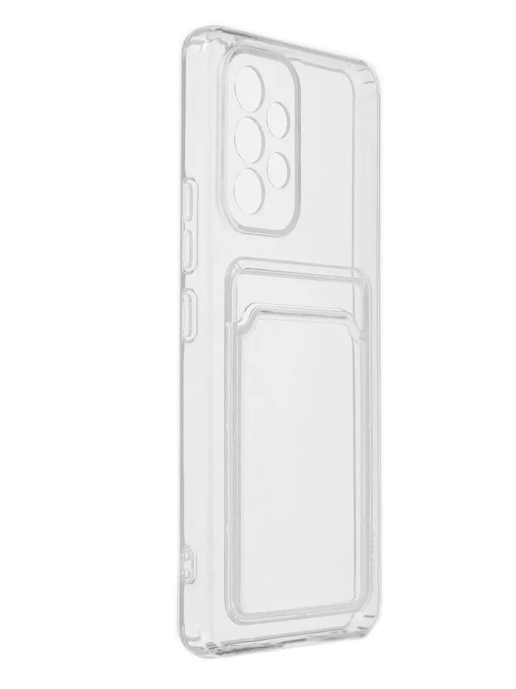 

Чехол Neypo для Samsung Galaxy A53 5G Poket Silicone Transparent ACS60514, Прозрачный, ACS60514
