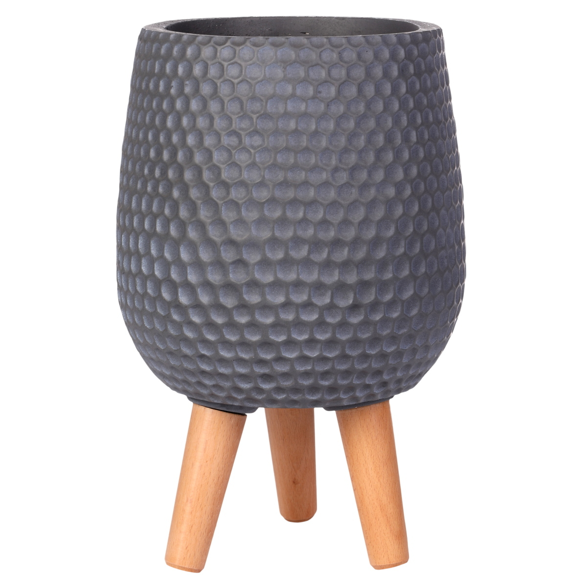 

Кашпо Idealist Ханни Ваза с подставкой, файберстоун, серое, D32 H43 cm HON-VASE-G-32, Ханни Ваза с подставкой