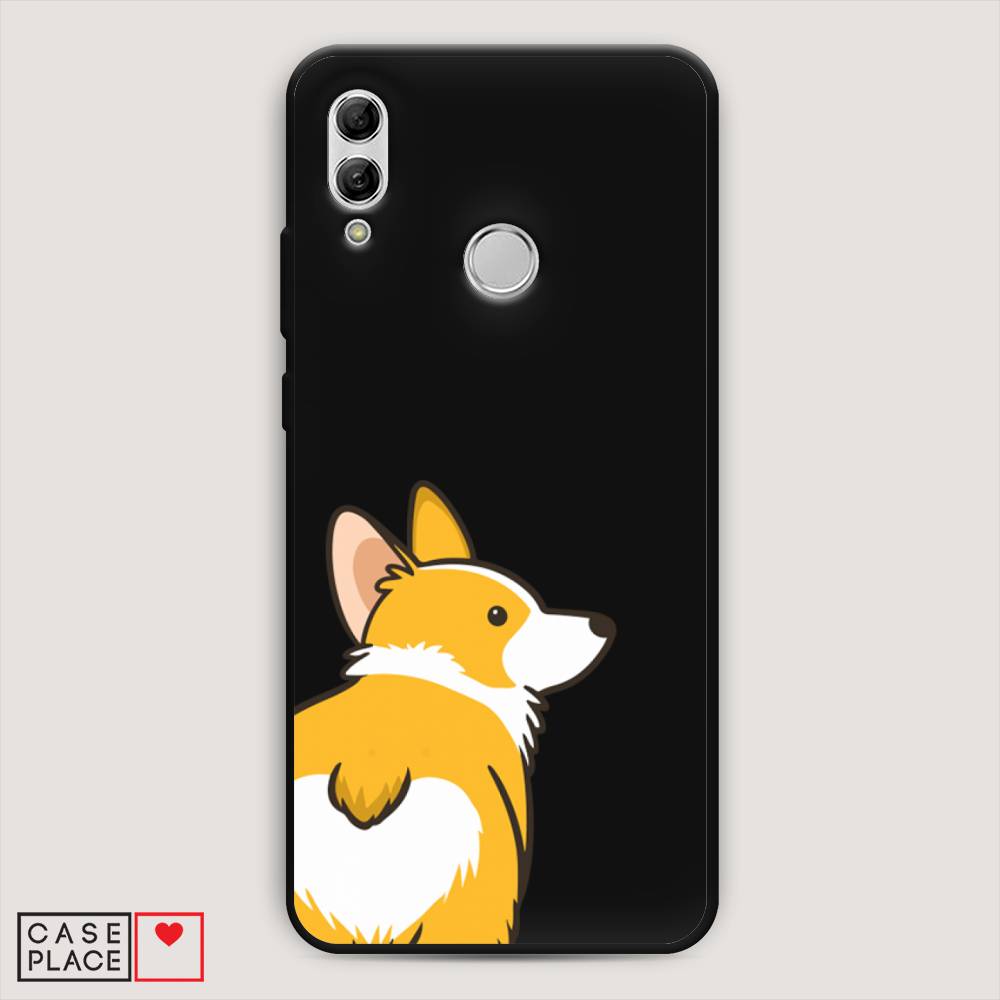 

Чехол Awog на Honor 10 Lite "Корги следуй за мной", Желтый;бежевый;белый, 67552-1