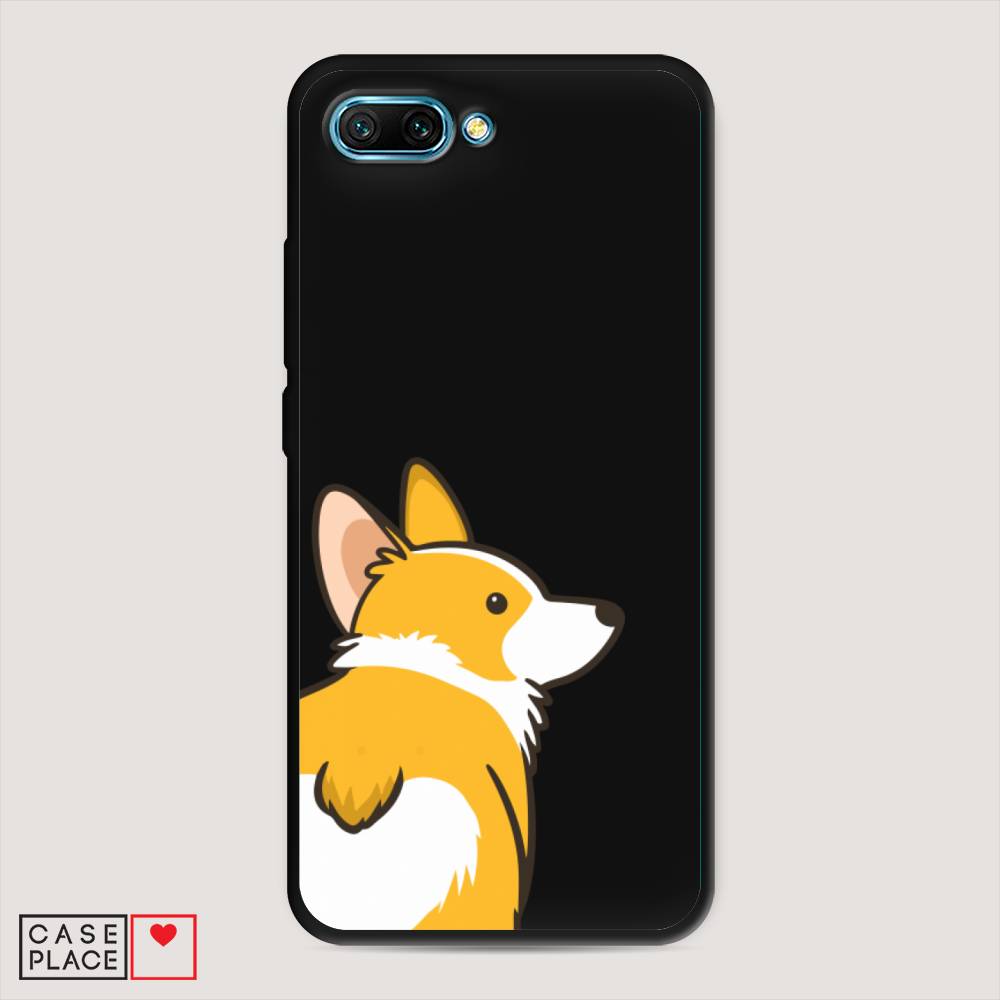 

Чехол Awog на Honor 10 "Корги следуй за мной", Желтый;бежевый;белый, 65352-1