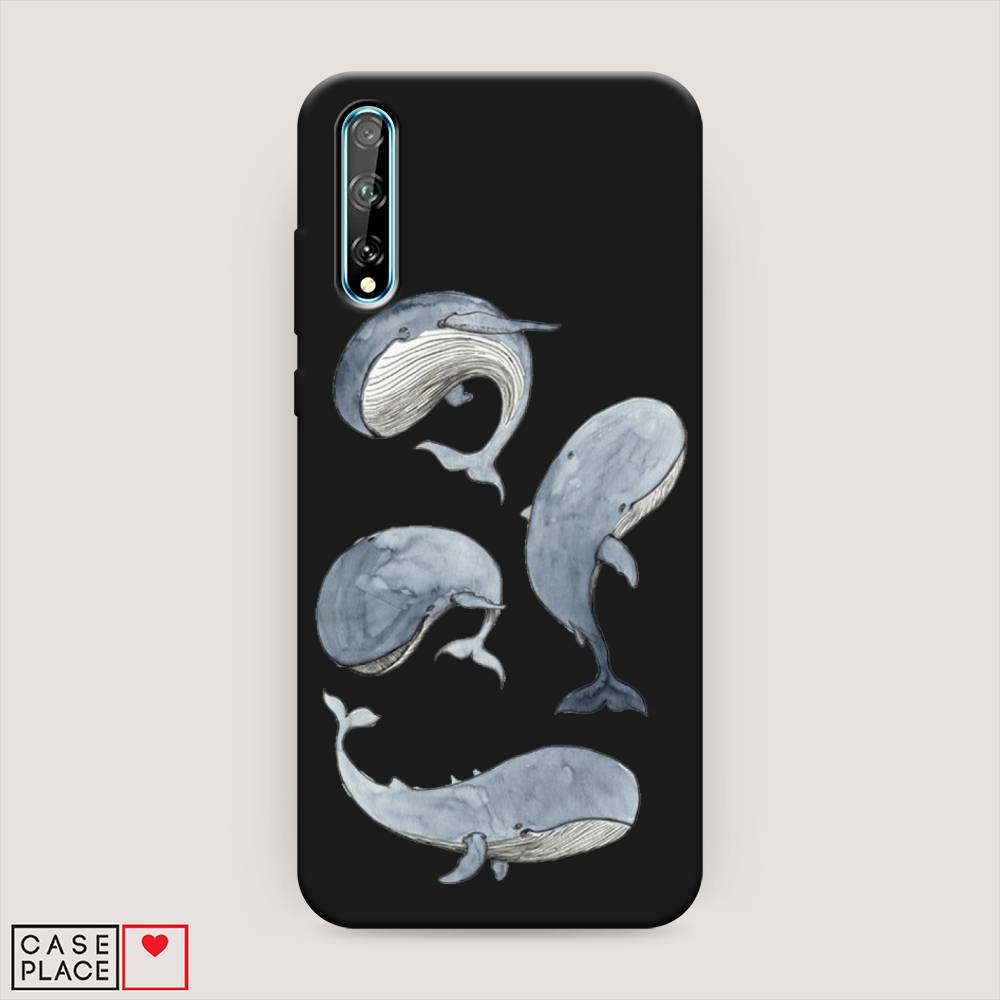 

Чехол Awog на Huawei Y8p "Киты", Белый;прозрачный;голубой, 6103452-1