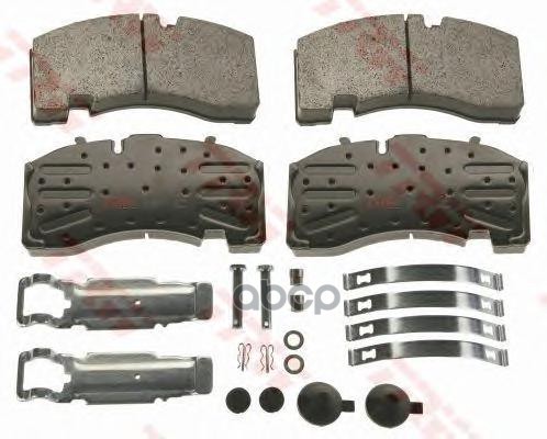 

Колодки дисковые 29171 с р к 210.5x108.2x30 BPW, KNORR SB4309T SK7 1шт TRW GDB5093