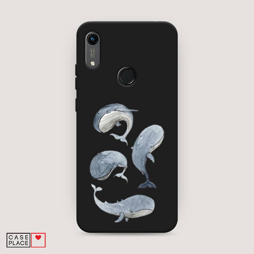 

Чехол Awog на Honor 8A (8A Pro/Prime) "Киты", Белый;прозрачный;голубой, 68752-1