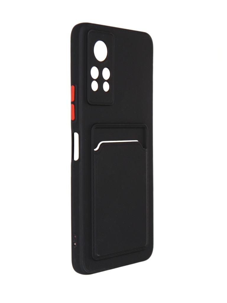 

Чехол Neypo для Infinix Hot 11S Pocket Matte Silicone с карманом Black NPM55514, Черный, NPM55514