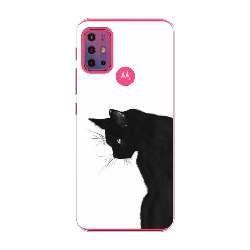 

Чехол Awog на Lenovo K13 Note/Motorola Moto G10/G20/G30 "Black cat", Разноцветный, 242250-1