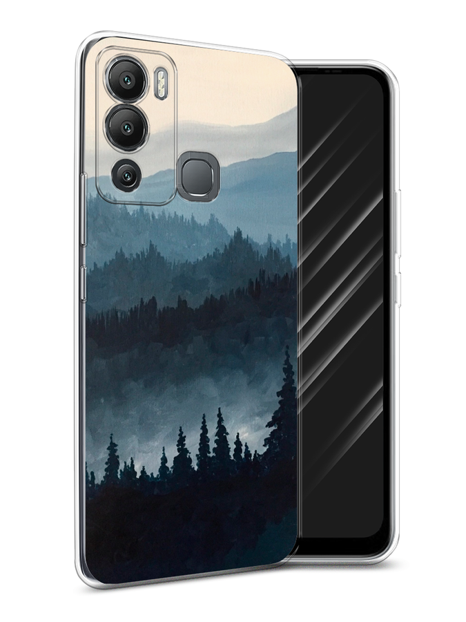 

Чехол Awog на Infinix Hot 12i "Туманные горы", Разноцветный, 3101250-4