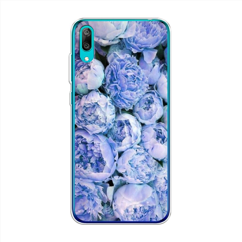 

Чехол Awog "Пионы голубые" для Huawei Y7 Prime 2019
