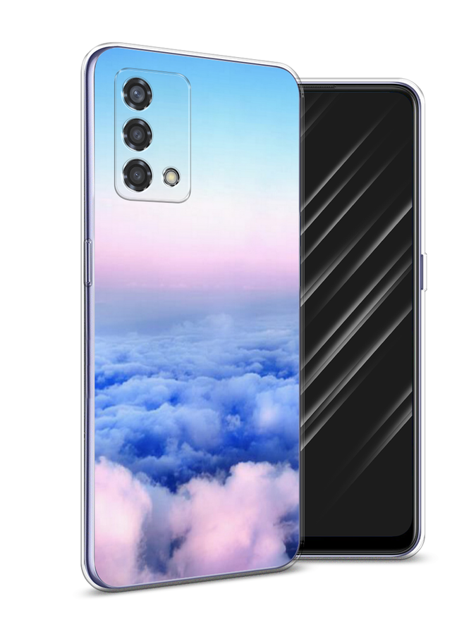 

Чехол Awog на Oppo Reno 6 Lite "Облака", Разноцветный, 259550-4