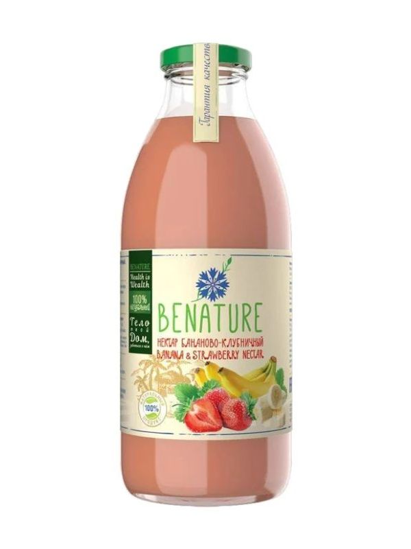 

Нектар Benature бананово-клубничный 0,75 л