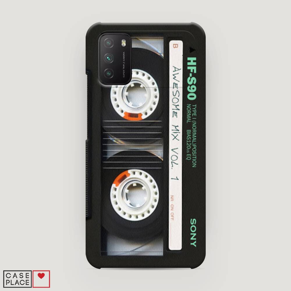 

Пластиковый чехол "Кассета" на Xiaomi Poco M3, 39520-7