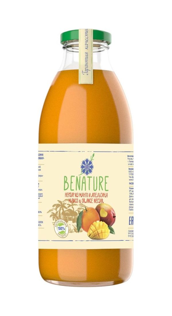 Нектар Benature манго 0,75 л