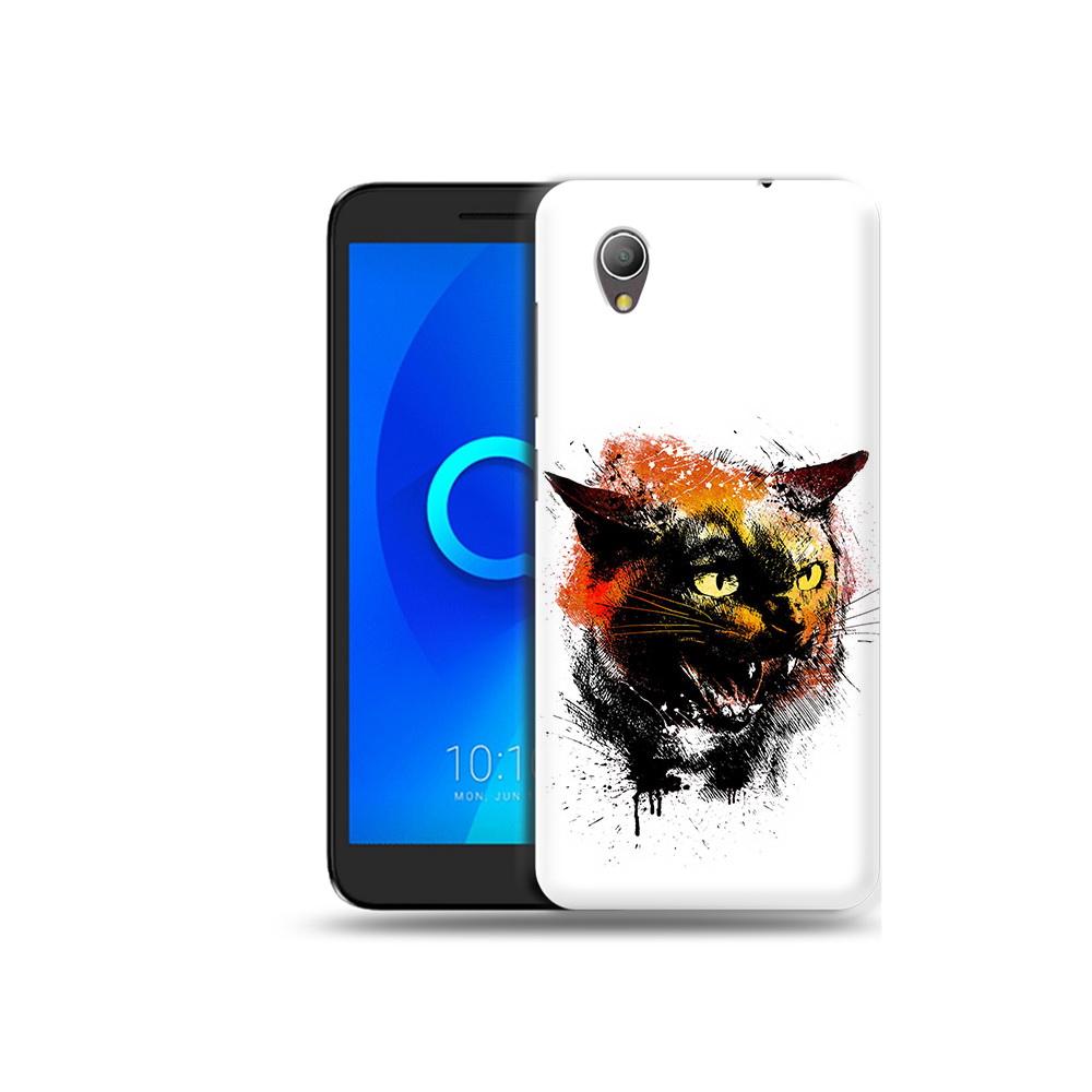 

Чехол MyPads Tocco для Alcatel 1 сиамский кот (PT227134.658.598), Прозрачный, Tocco