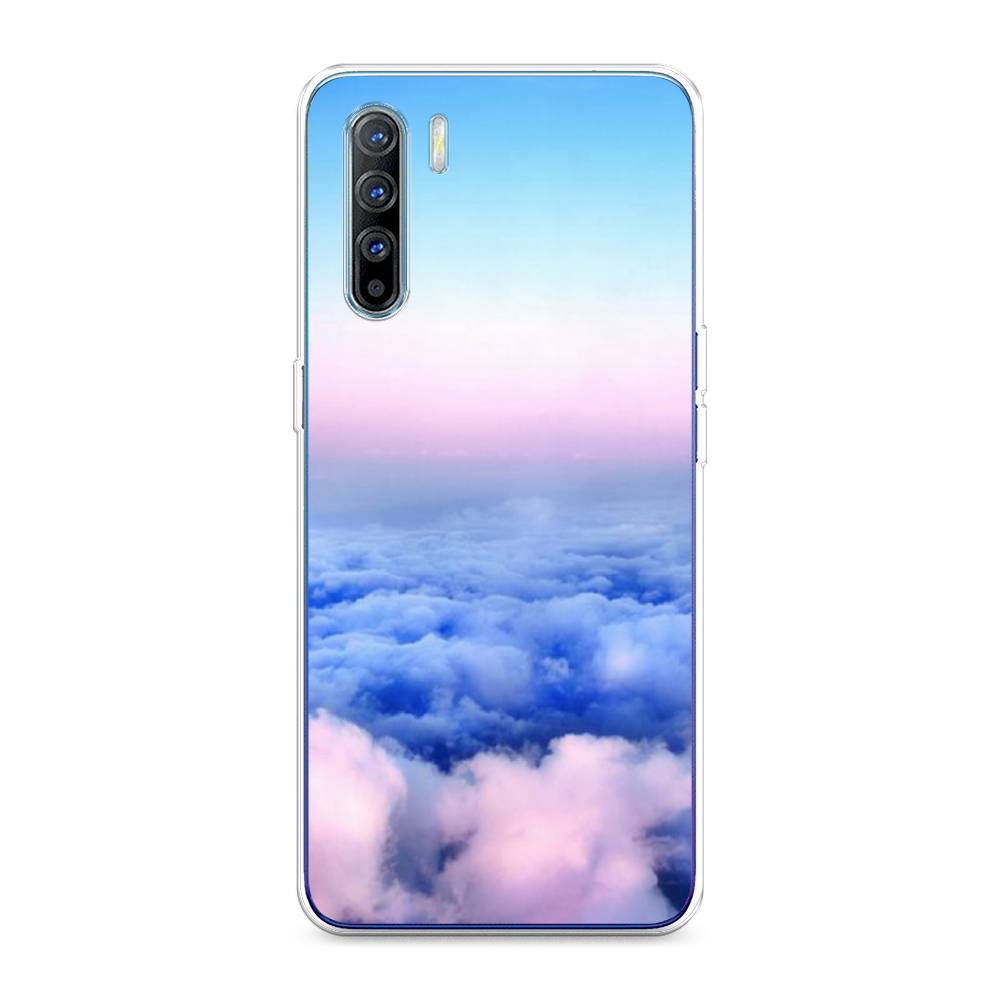 

Чехол Awog на Oppo A91/Reno 3 "Облака", Разноцветный, 252450-4