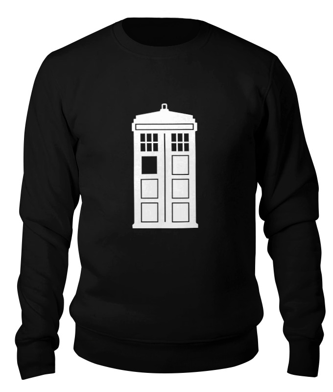 

Свитшот унисекс Printio Tardis (тардис) черный XL, Tardis (тардис)