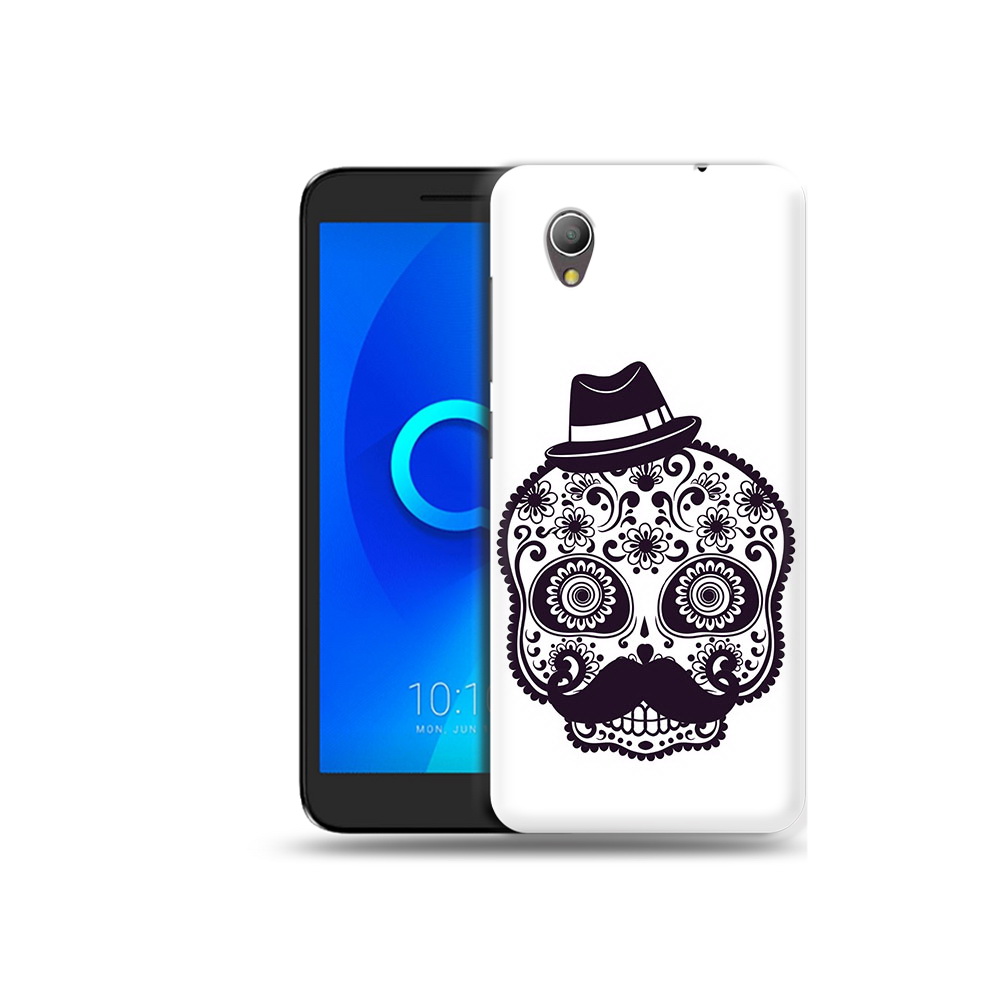 

Чехол MyPads Tocco для Alcatel 1 разрисованный скелет (PT227134.658.575), Прозрачный, Tocco