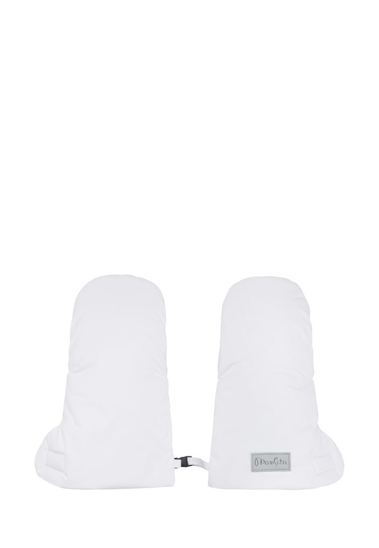 Муфта для рук Mansita на пуху, цв.молочный (р.one size) 06.009.PRL-WT mansita муфта для рук на пуху smokey