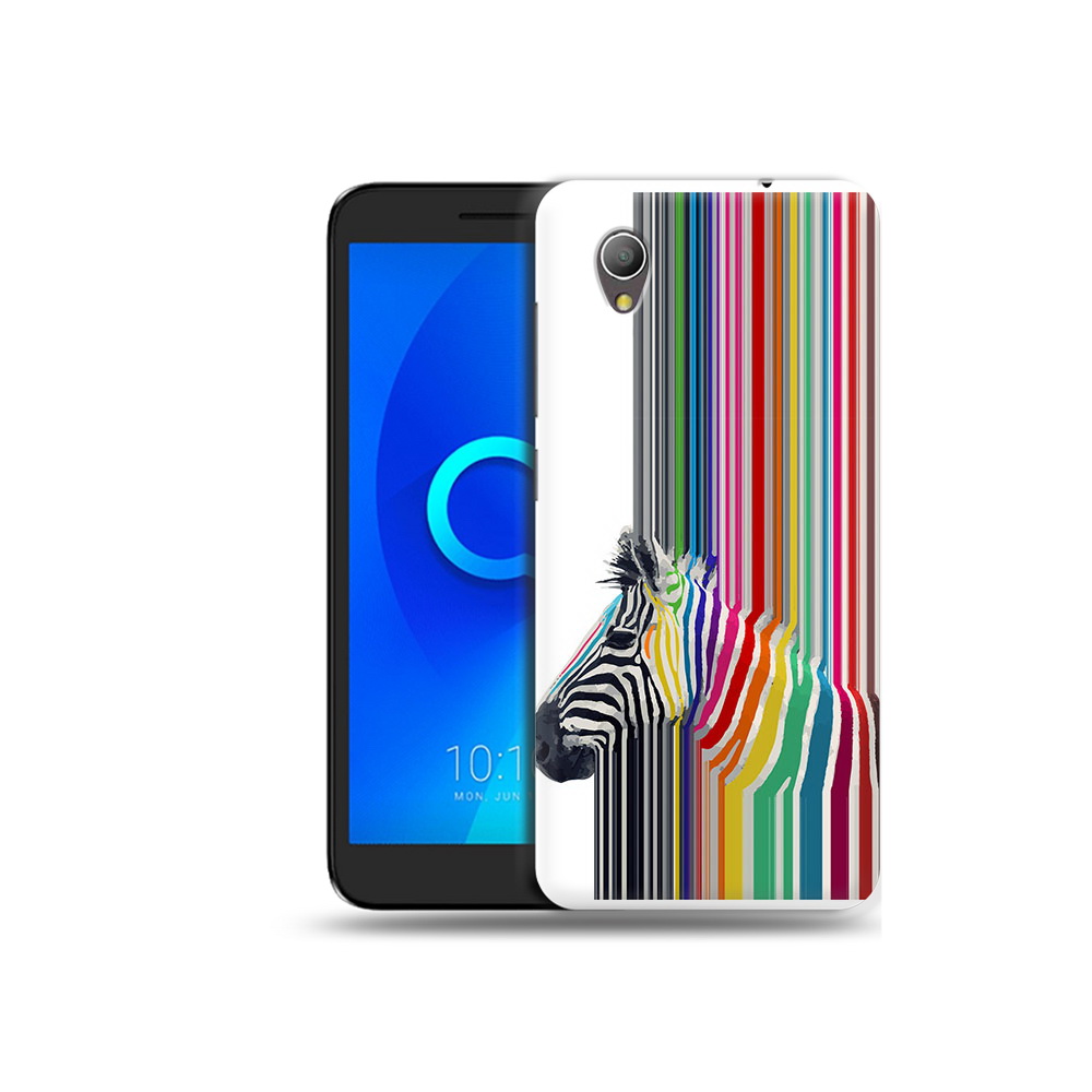 

Чехол MyPads Tocco для Alcatel 1 радужная зебра (PT227134.658.565), Прозрачный, Tocco