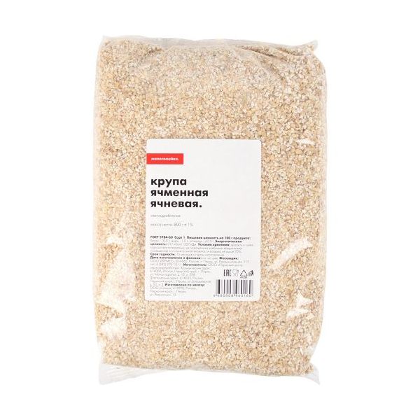 

Крупа ячменная 800 г