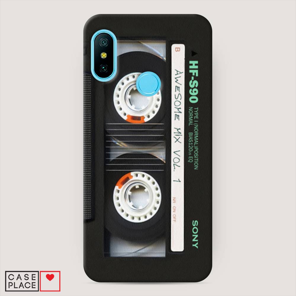 

Пластиковый чехол "Кассета" на Xiaomi Mi A2 Lite, 34220-7