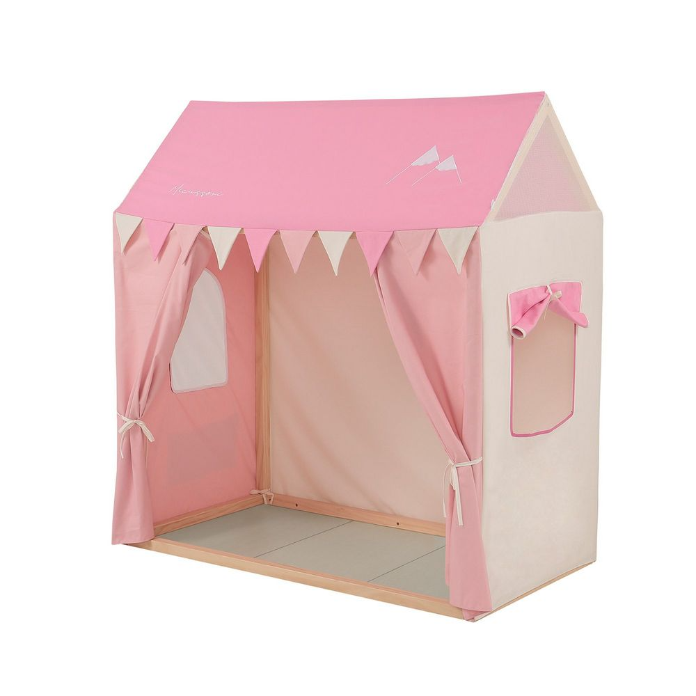 

Кровать Micuna Tipi House 140*70 MONT-1874 с балдахином ТХ-1906 Pink Champ