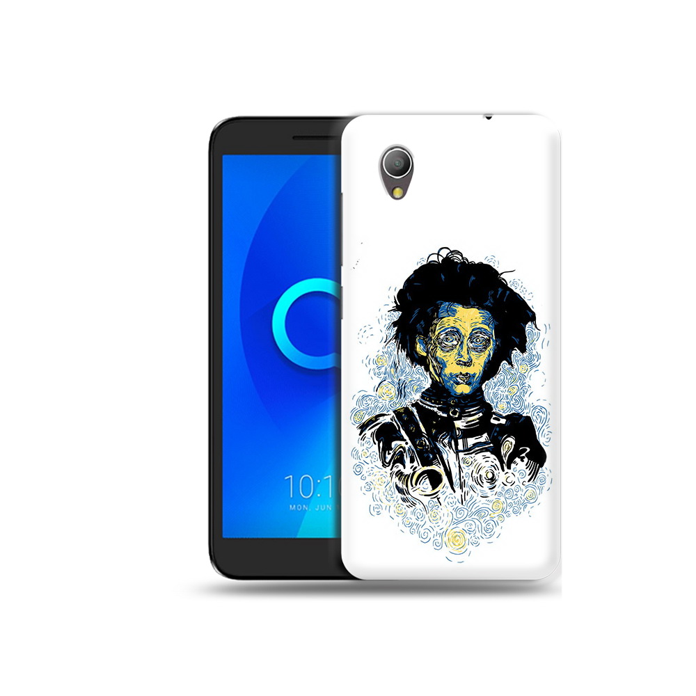 

Чехол MyPads Tocco для Alcatel 1 парень черно-белый абстракция (PT227134.658.535), Прозрачный, Tocco