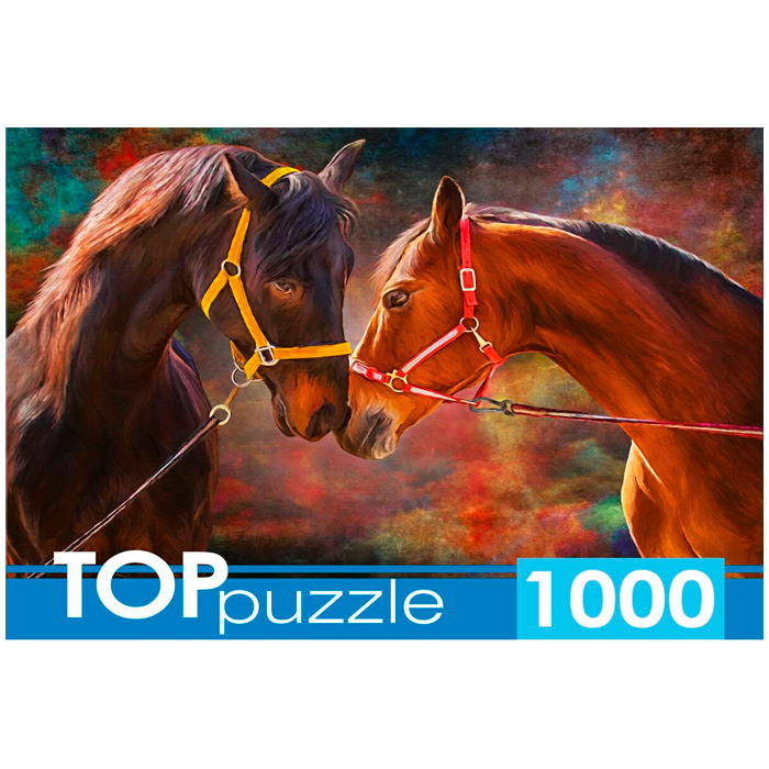 

Пазл 1000 Влюблённые лошади ШТТП1000-9855, 834-826