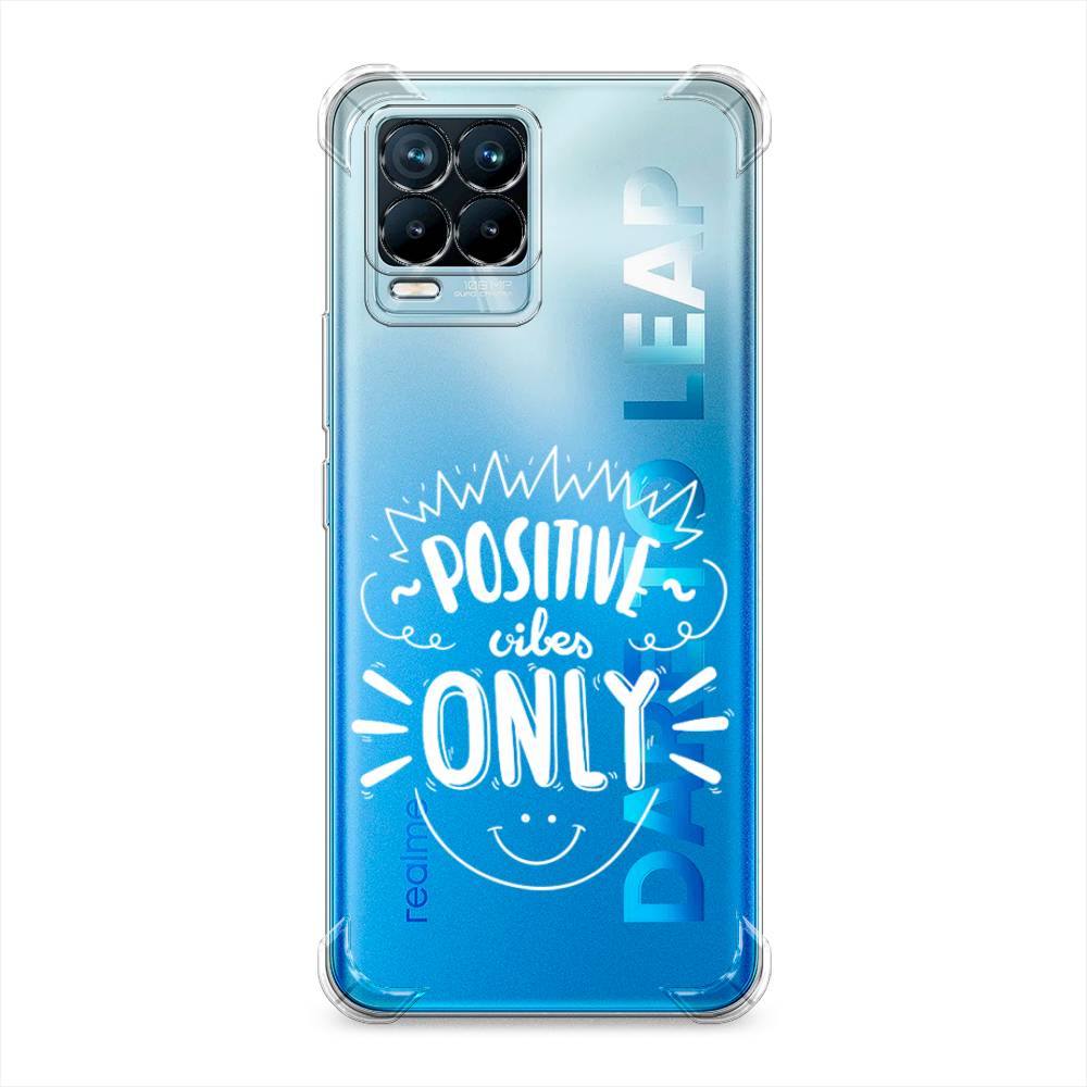 

Чехол Awog на Realme 8/8 Pro "Positive vibes only графика", Разноцветный, 255551-1