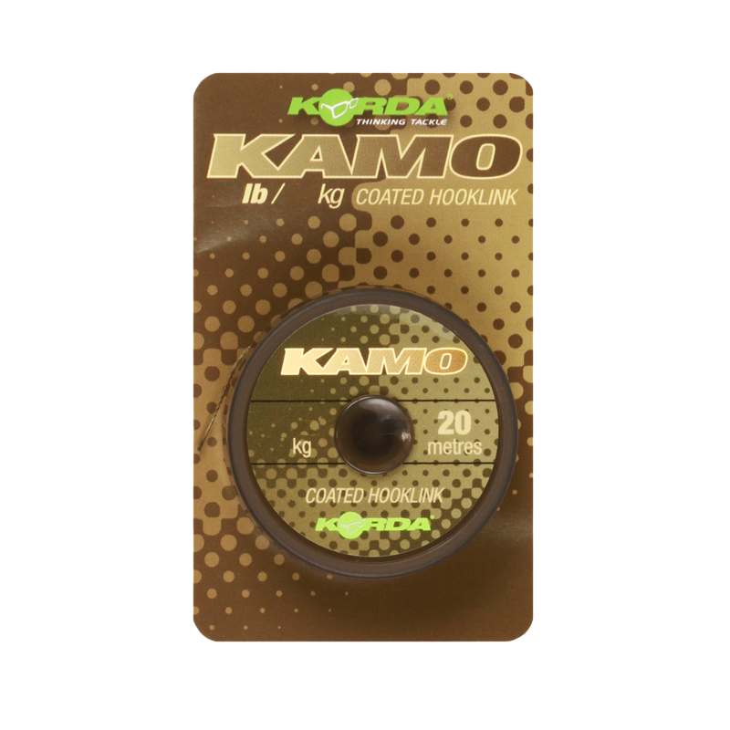 Поводковый материал KORDA Kamo Coated Hooklink 15lb