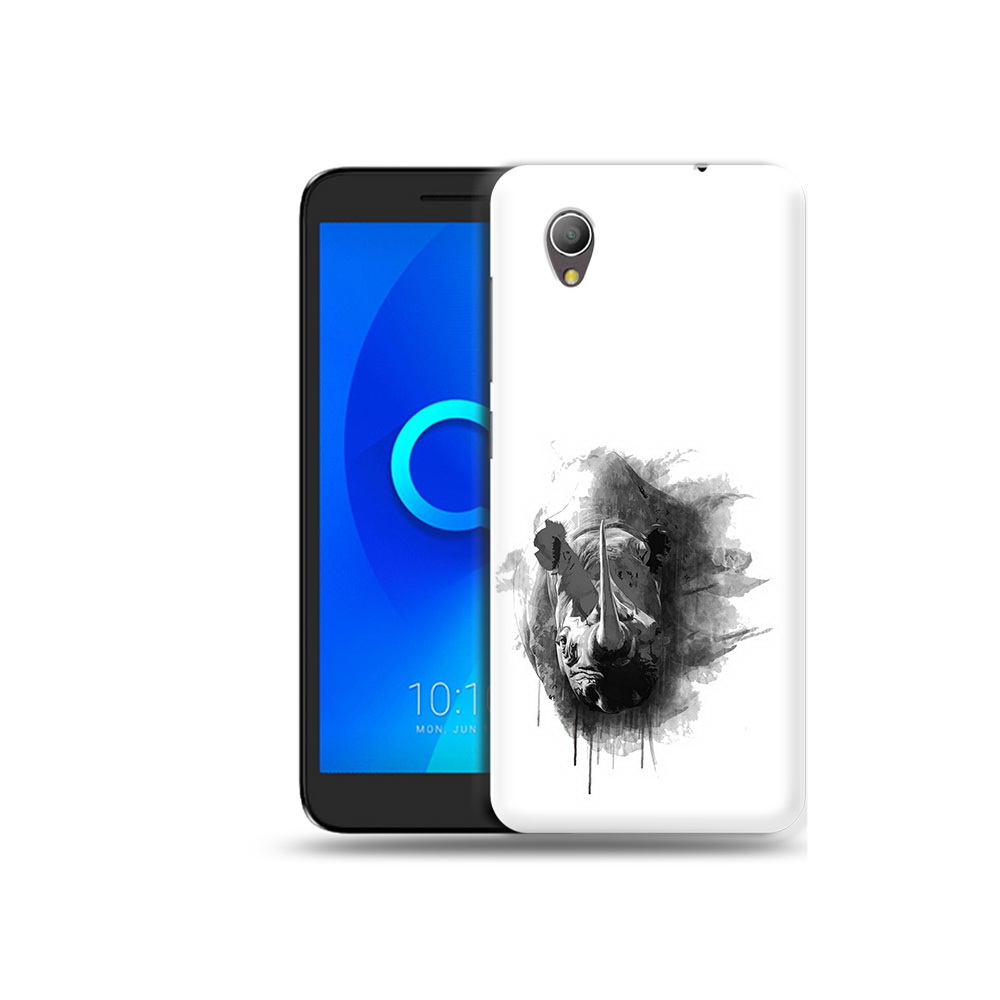 

Чехол MyPads Tocco для Alcatel 1 носорог (PT227134.658.523), Прозрачный, Tocco