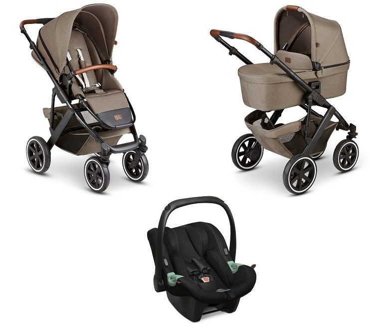 

Коляска 3 в 1 ABC-Design Salsa 4 Air Nature/Champagne 12003252103/12001972005