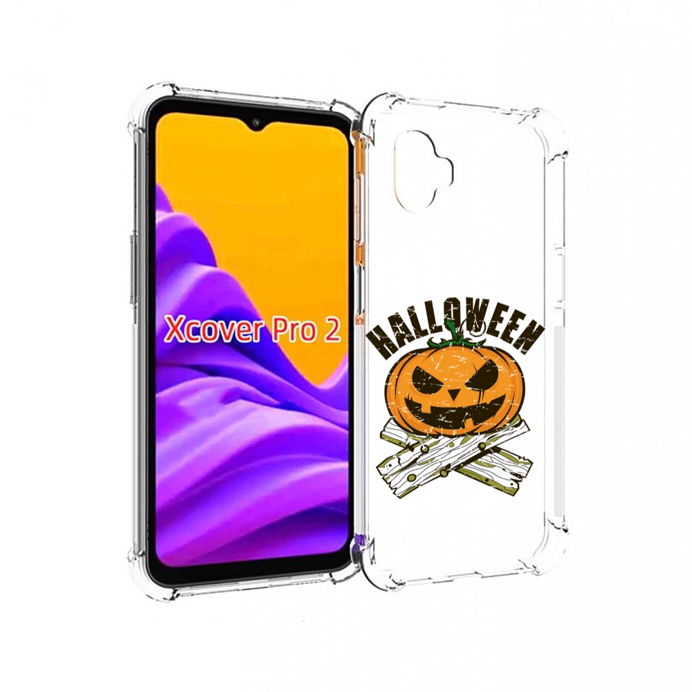 

Чехол MyPads Хэллоуин доски тыква для Samsung Galaxy Xcover Pro 2, Прозрачный, Tocco