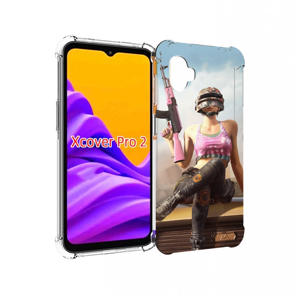 

Чехол MyPads девушка из PUBG для Samsung Galaxy Xcover Pro 2, Прозрачный, Tocco