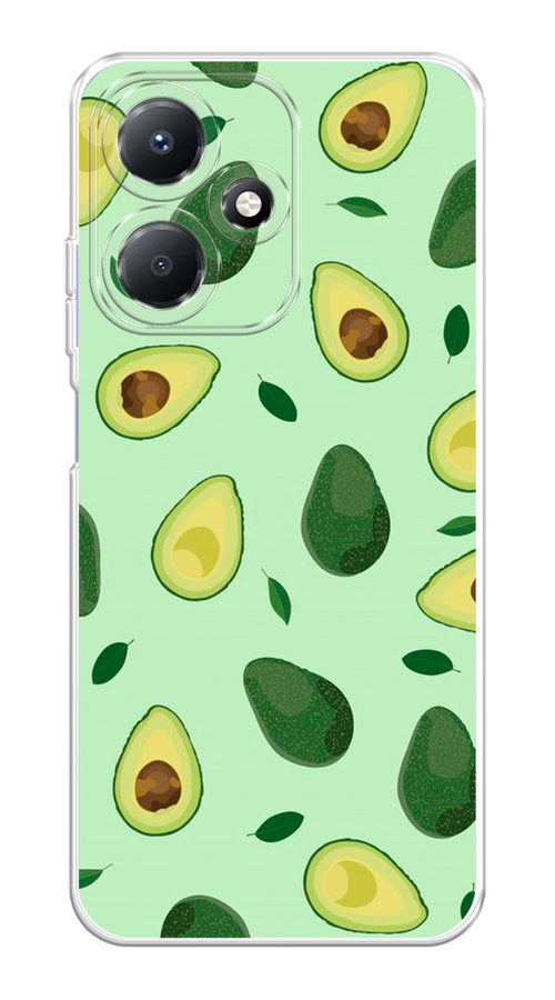 

Чехол на Infinix Hot 30 Play "Blue avocado", Коричневый;зеленый, 3104250-1