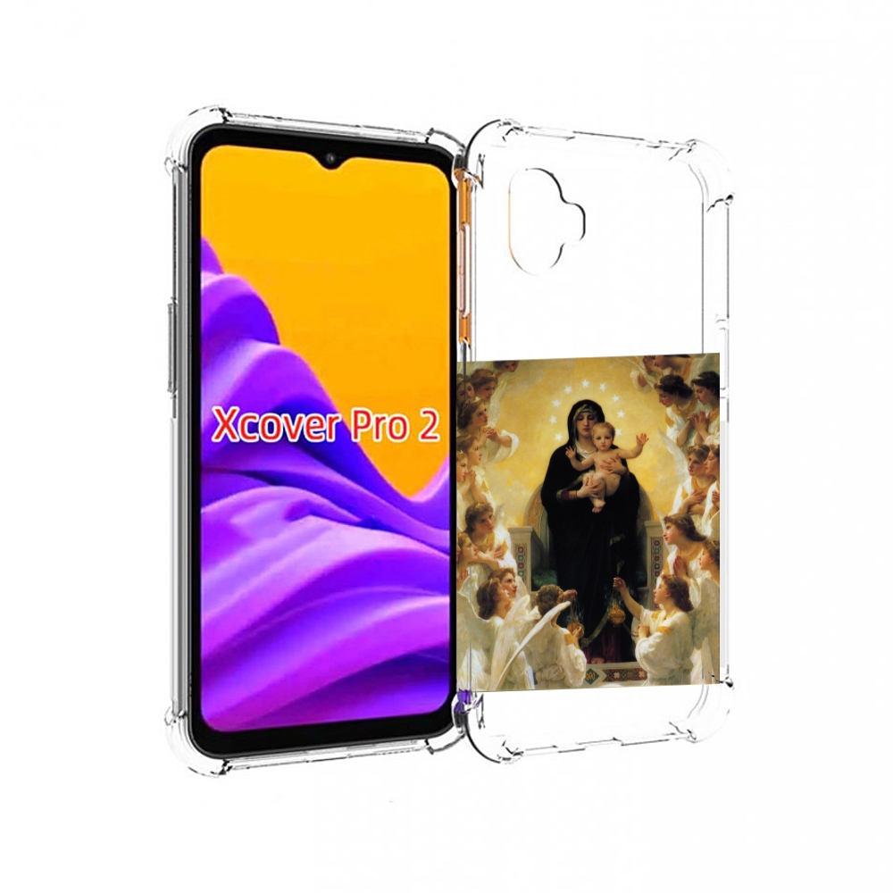 

Чехол MyPads дева-мария для Samsung Galaxy Xcover Pro 2, Прозрачный, Tocco