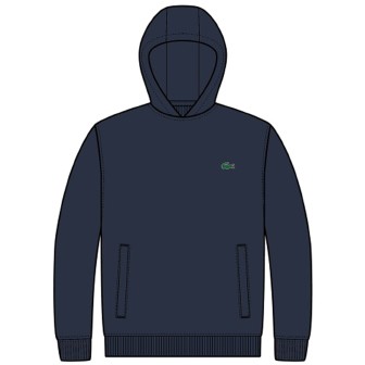 Худи детское Lacoste SJ9627166 цв. синий р. 116