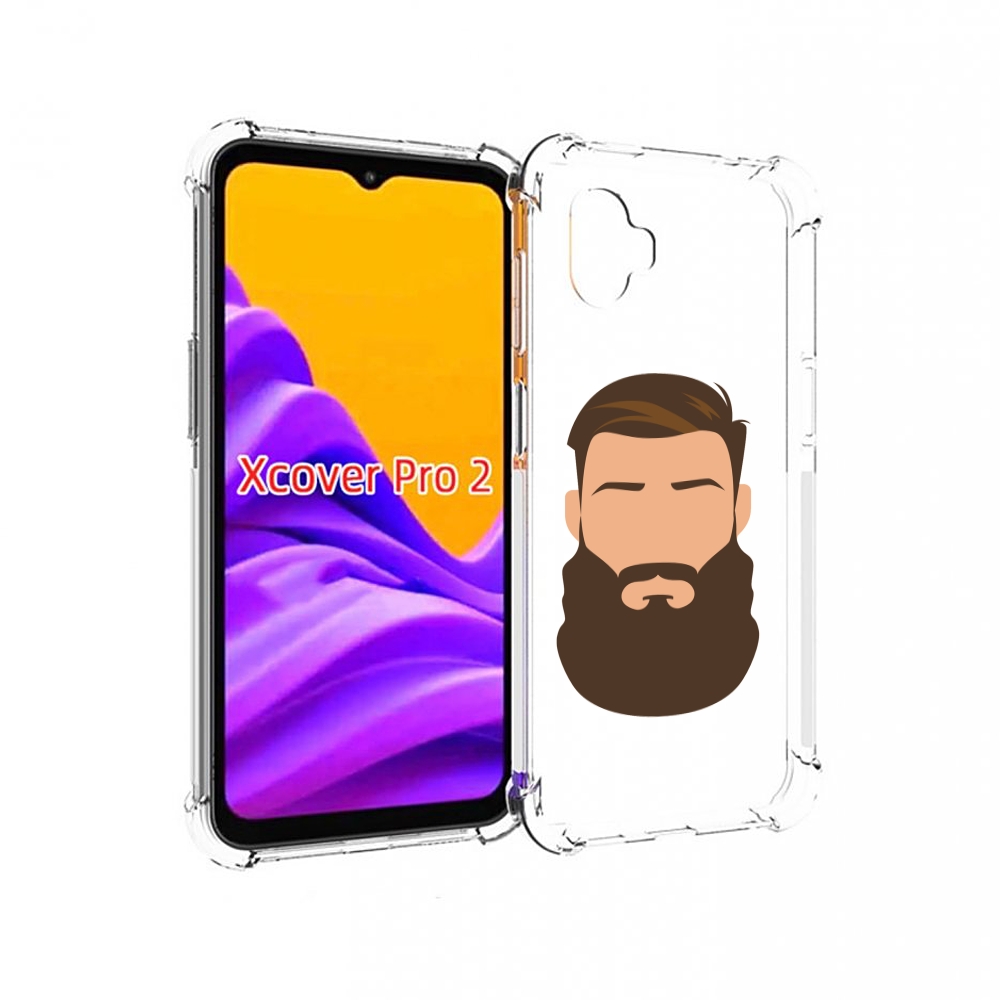 

Чехол MyPads густая-борода для Samsung Galaxy Xcover Pro 2, Прозрачный, Tocco