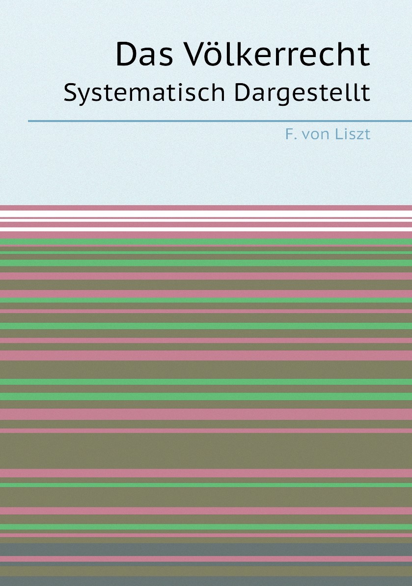 

Das Volkerrecht