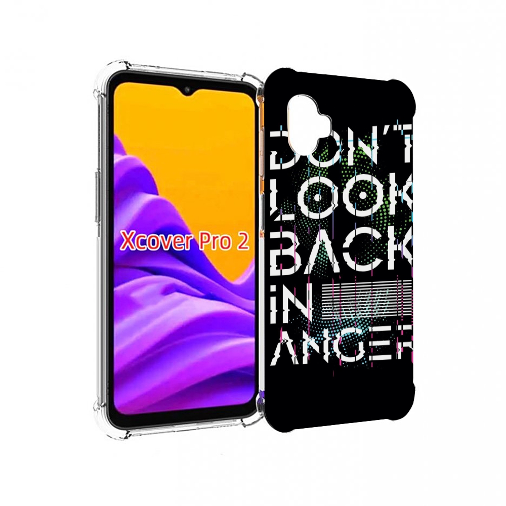 

Чехол MyPads графический-текст для Samsung Galaxy Xcover Pro 2, Прозрачный, Tocco