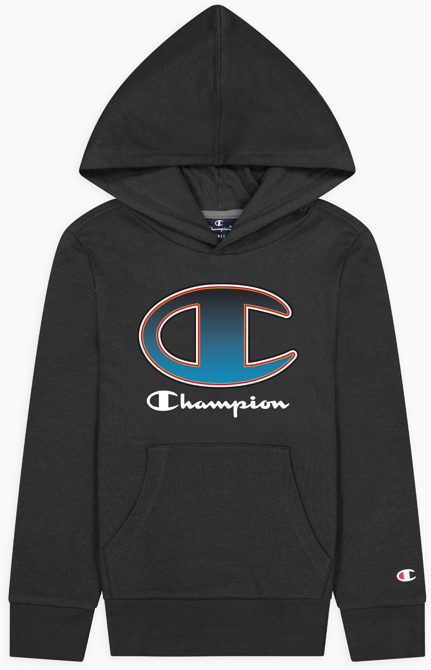 Худи детское Champion 305975-KK001 цв. черный р. 164