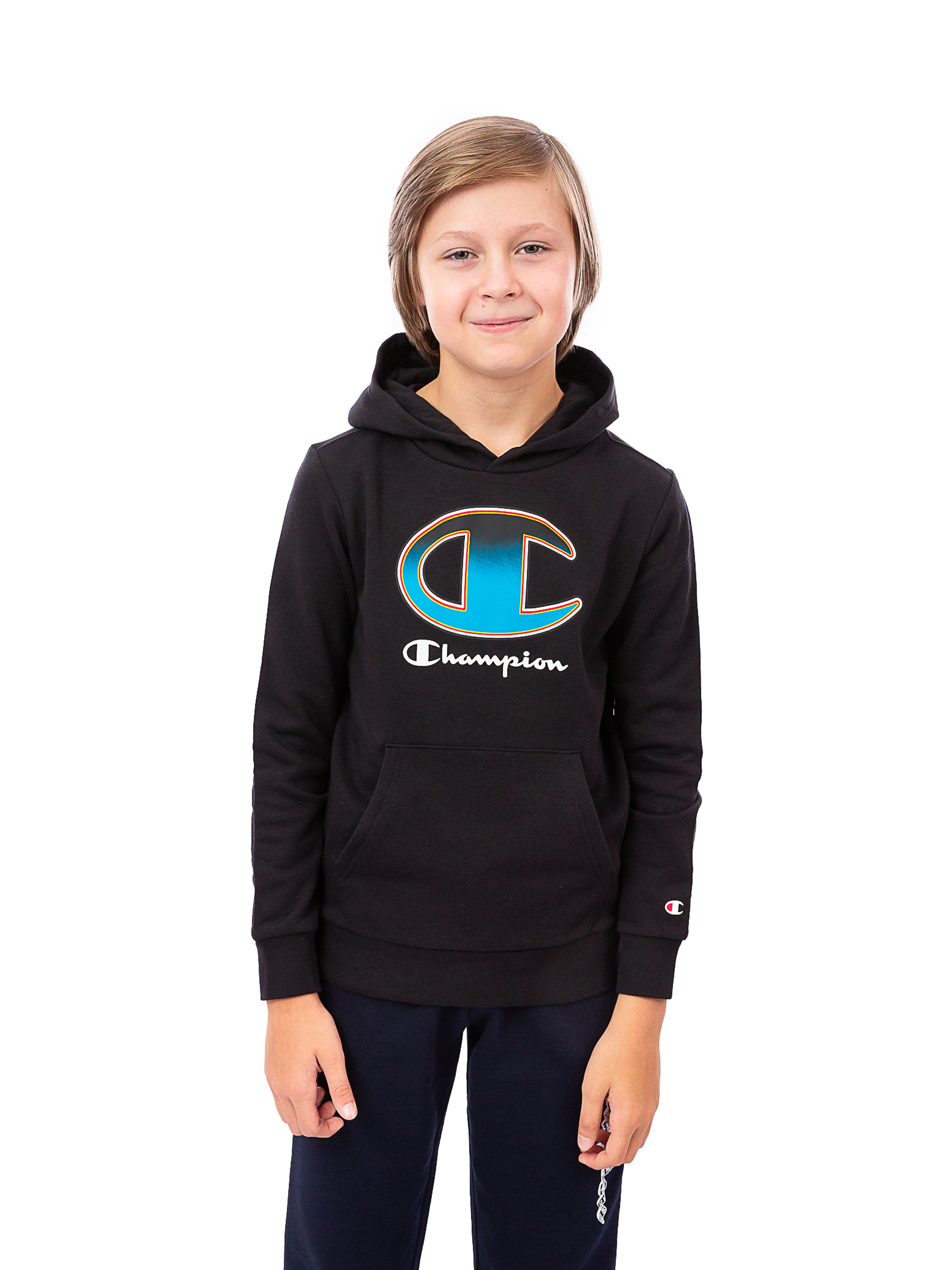 

Худи детское Champion 305975-KK001 цв. черный р. 122, 305975-KK001