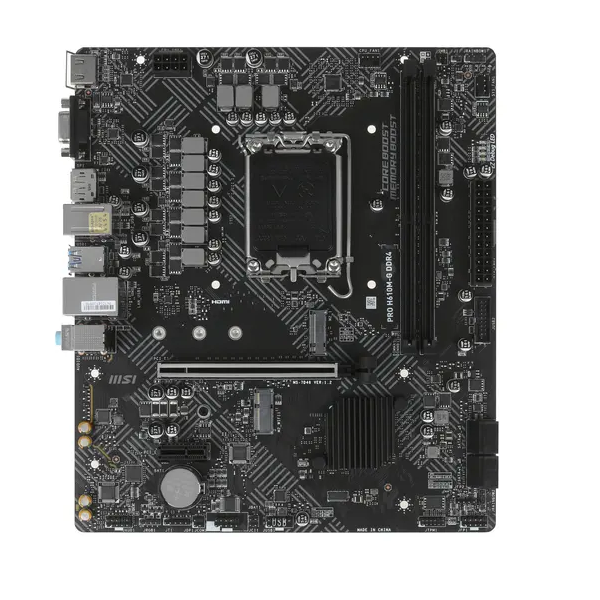 

Материнская плата MSI PRO H610M-G, PRO H610M-G