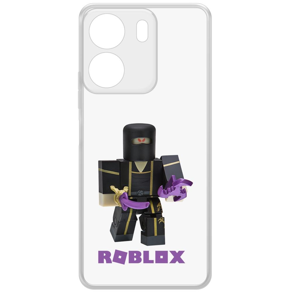 

Чехол-накладка Krutoff Clear Case Roblox-Ниндзя Ассасин для Poco C65, Прозрачный