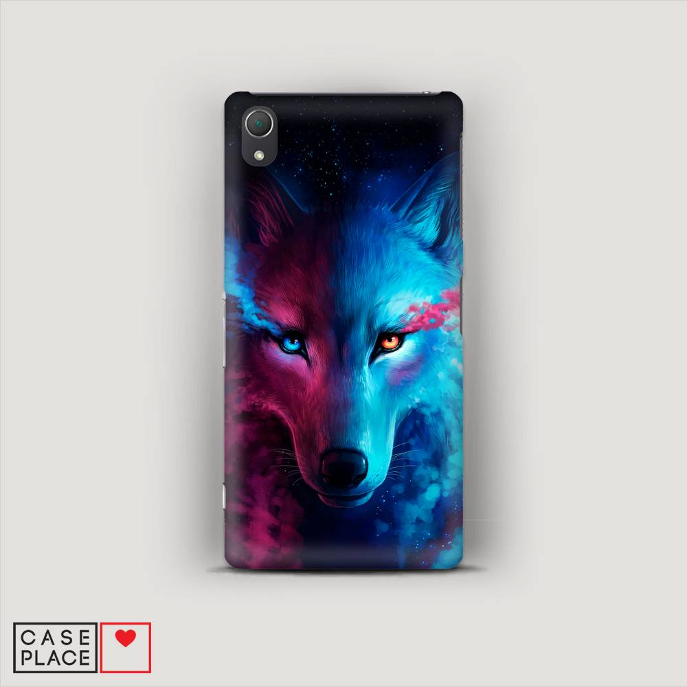 

Пластиковый чехол "Волшебный волк" на Sony Xperia Z2