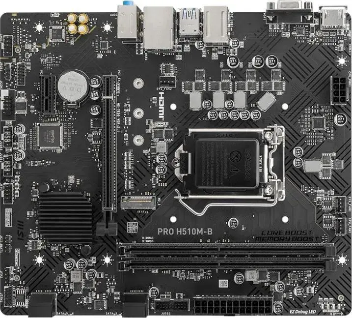 

Материнская плата MSI PRO H510M-B 10 Gen only, PRO H510M-B 10 Gen only