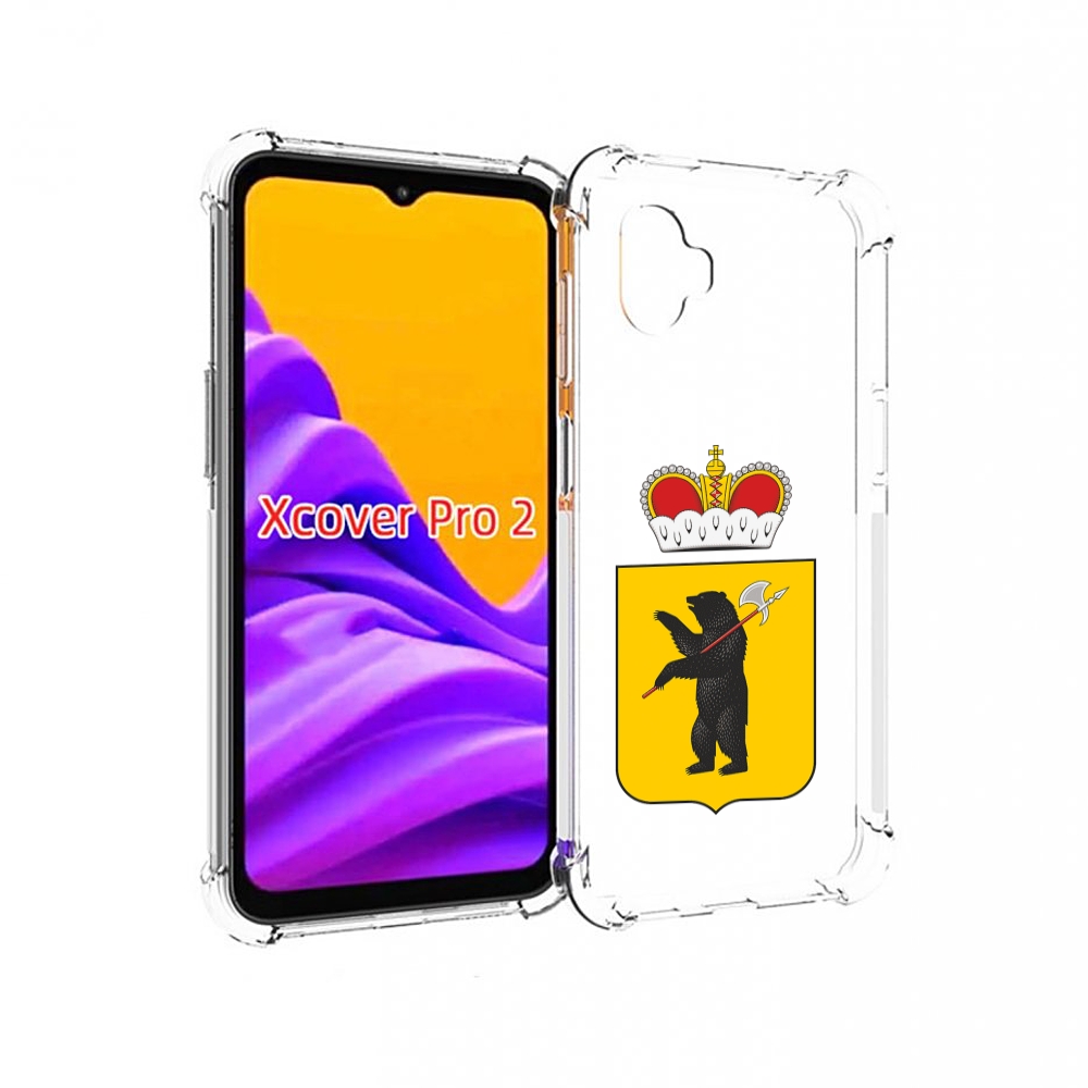 

Чехол MyPads герб-ярославская-область для Samsung Galaxy Xcover Pro 2, Прозрачный, Tocco